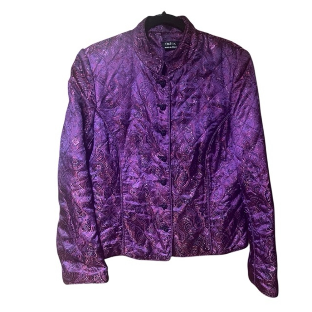 Beliza Vintage Quilted‎ Paisley Jacket
